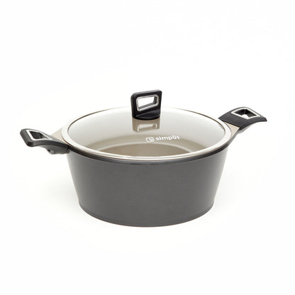 Batería de Cocina Antiadherente Classic 8 Pzs4#Negro