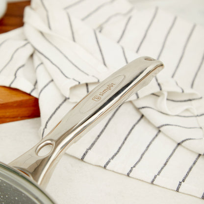 Sartén Antiadherente Tapa 28 cm Copper8#Cobre