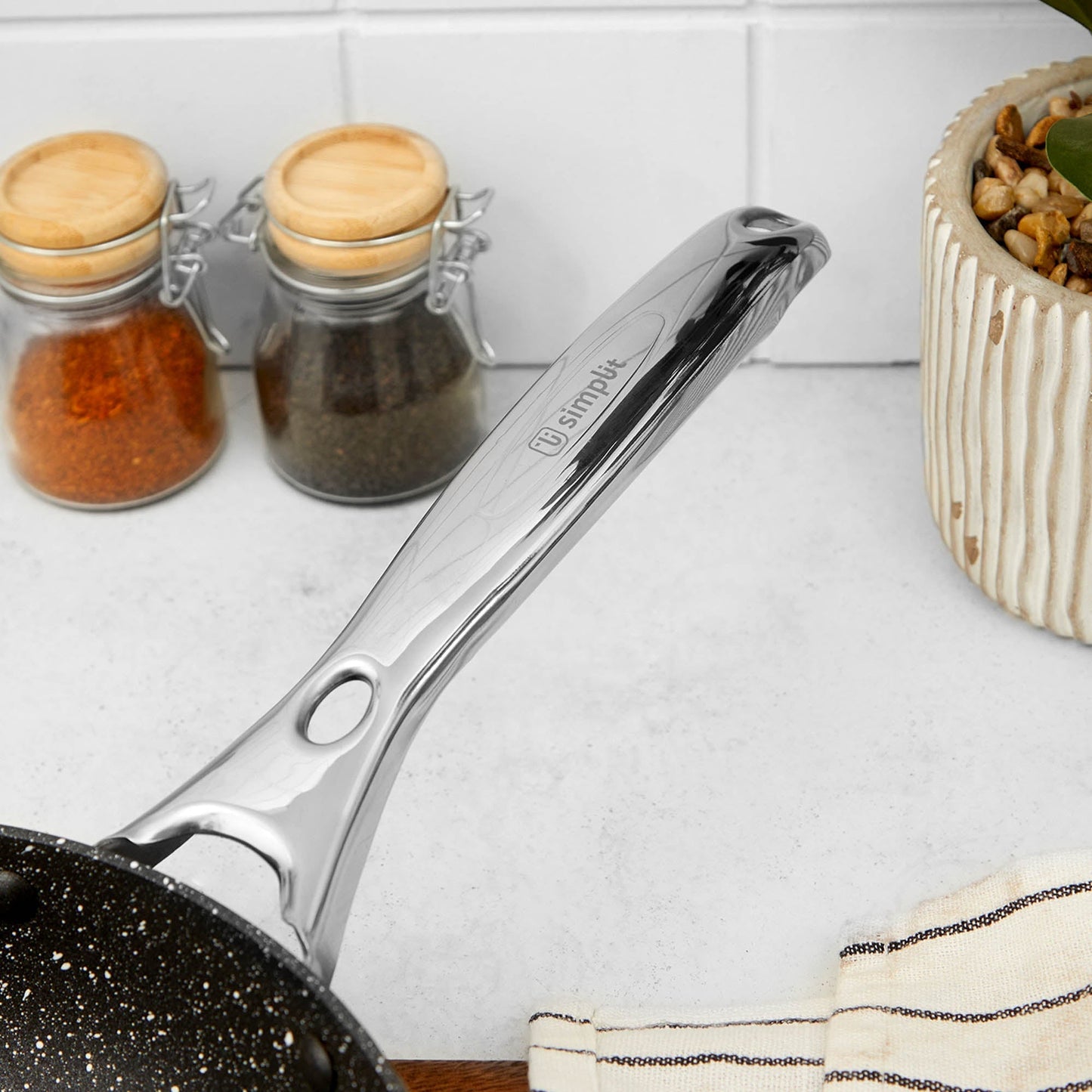 Sartén Antiadherente 24 cm Copper10#Cobre