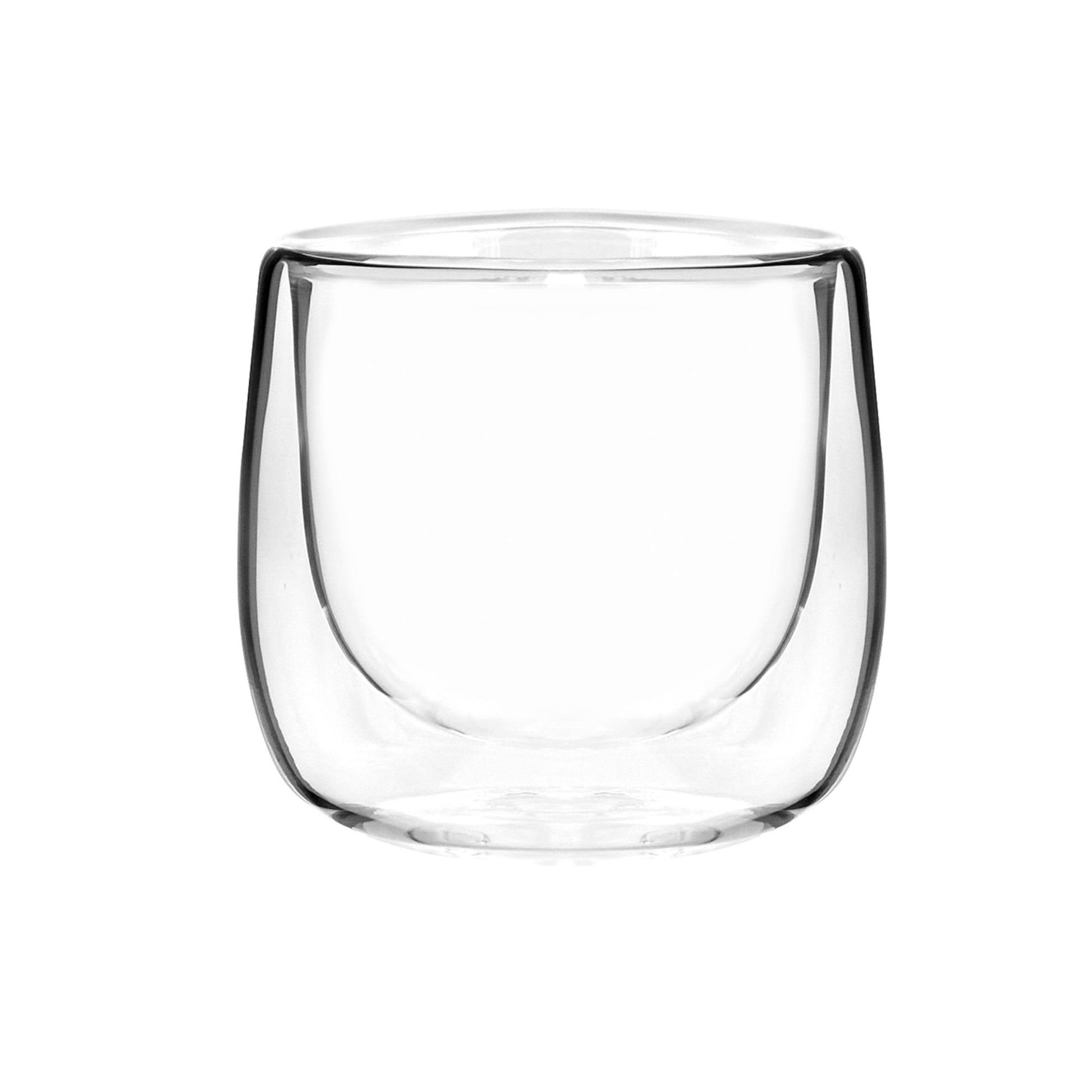 Set 2 Tazas Vidrio Doble Pared Expreso 80 ml6#Sin color