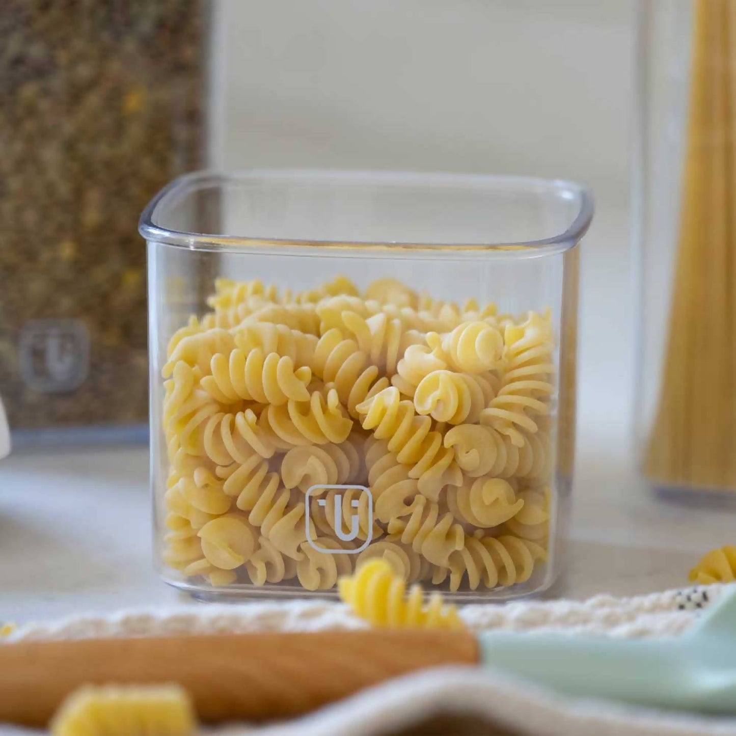 Set de 7 Contenedores Herméticos Plástico5#Blanco