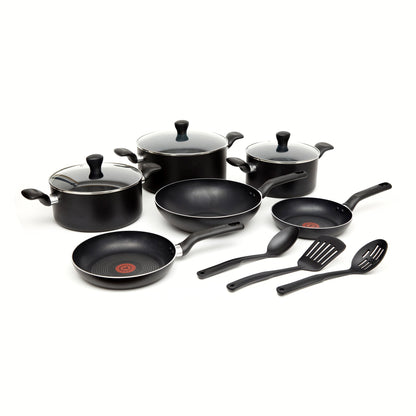 Batería 12 Piezas Super Cook Black4#Negro