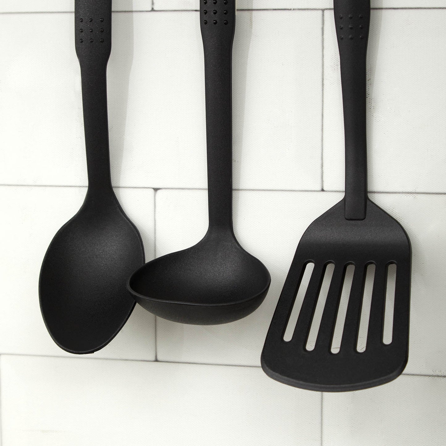 Batería 12 Piezas Platinium Black3#Negro