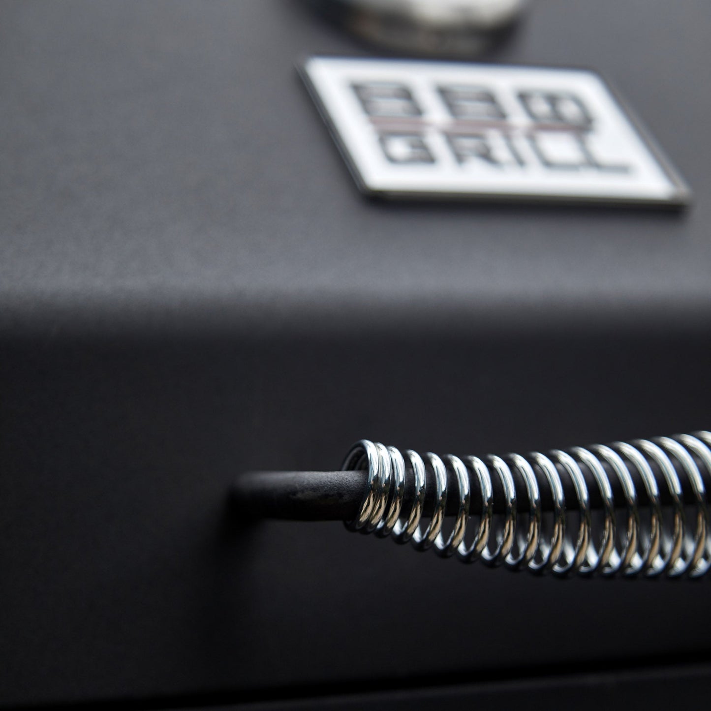 Parrilla Tennessee Carbón con Termómetro11#Negro