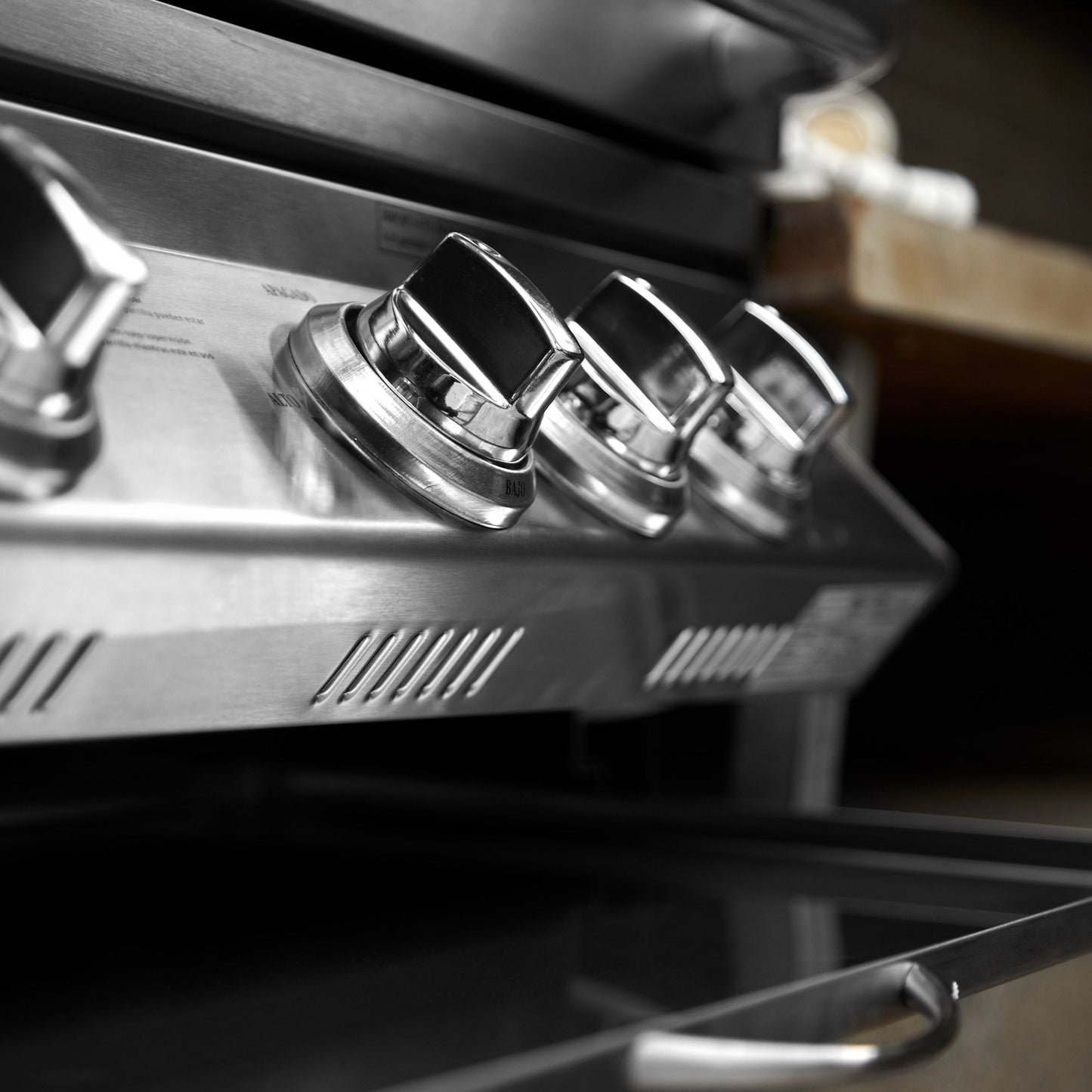 Parrilla Kansas Empotrada + Rostizador + Spiedo BBQ401E4#Acero