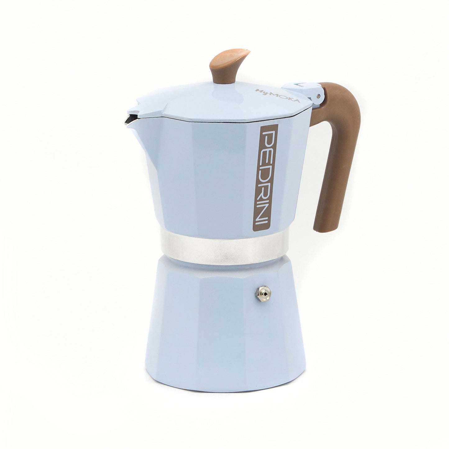 Cafetera Italiana Colores Mix 6 Tazas9#Celeste
