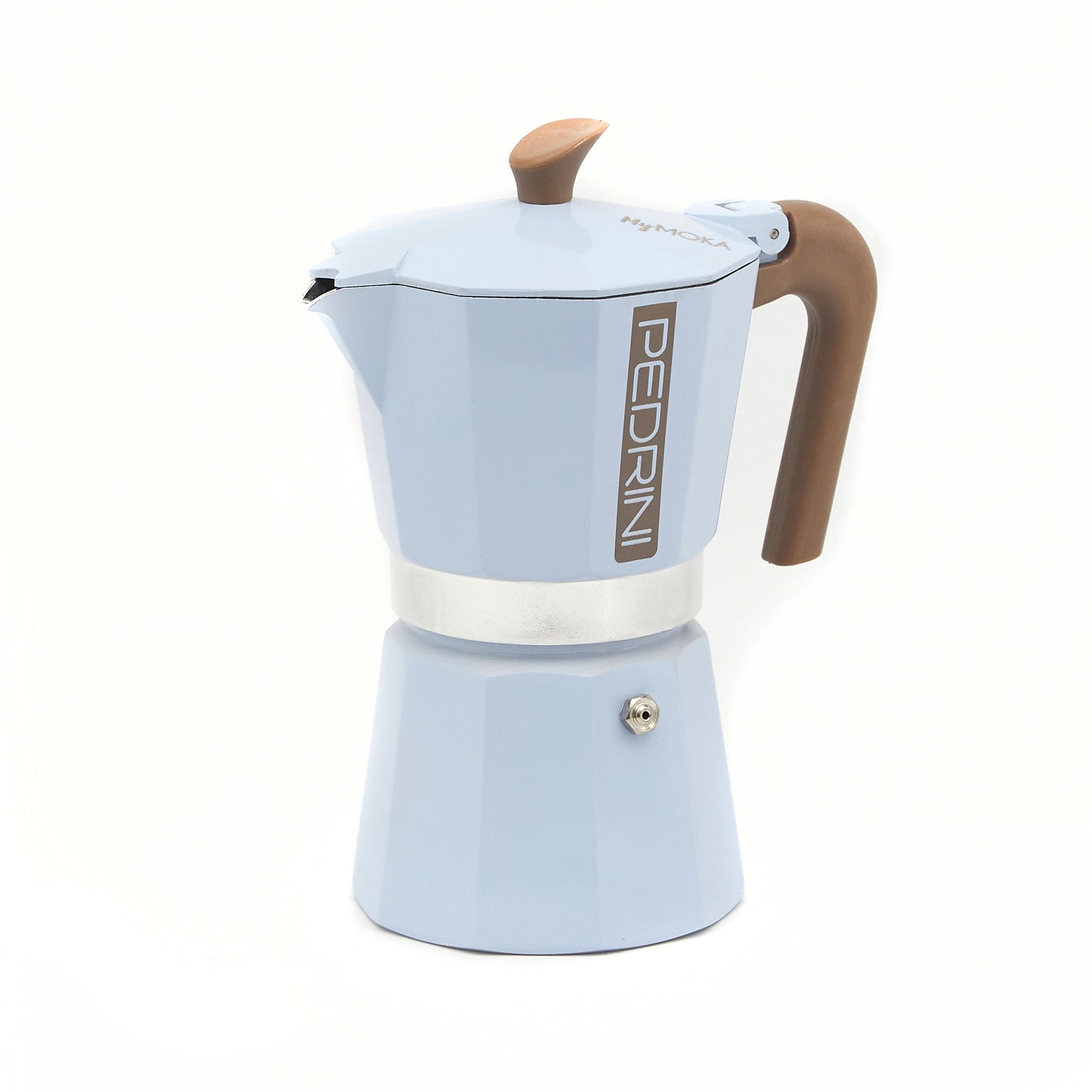 Cafetera Italiana Colores Mix 6 Tazas9#Celeste
