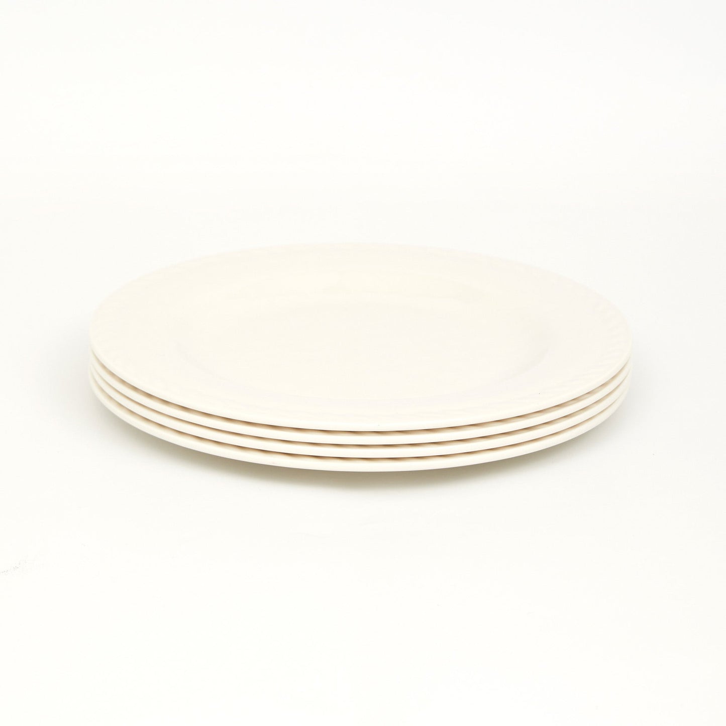 Set 4 Platos Cordón7#Blanco