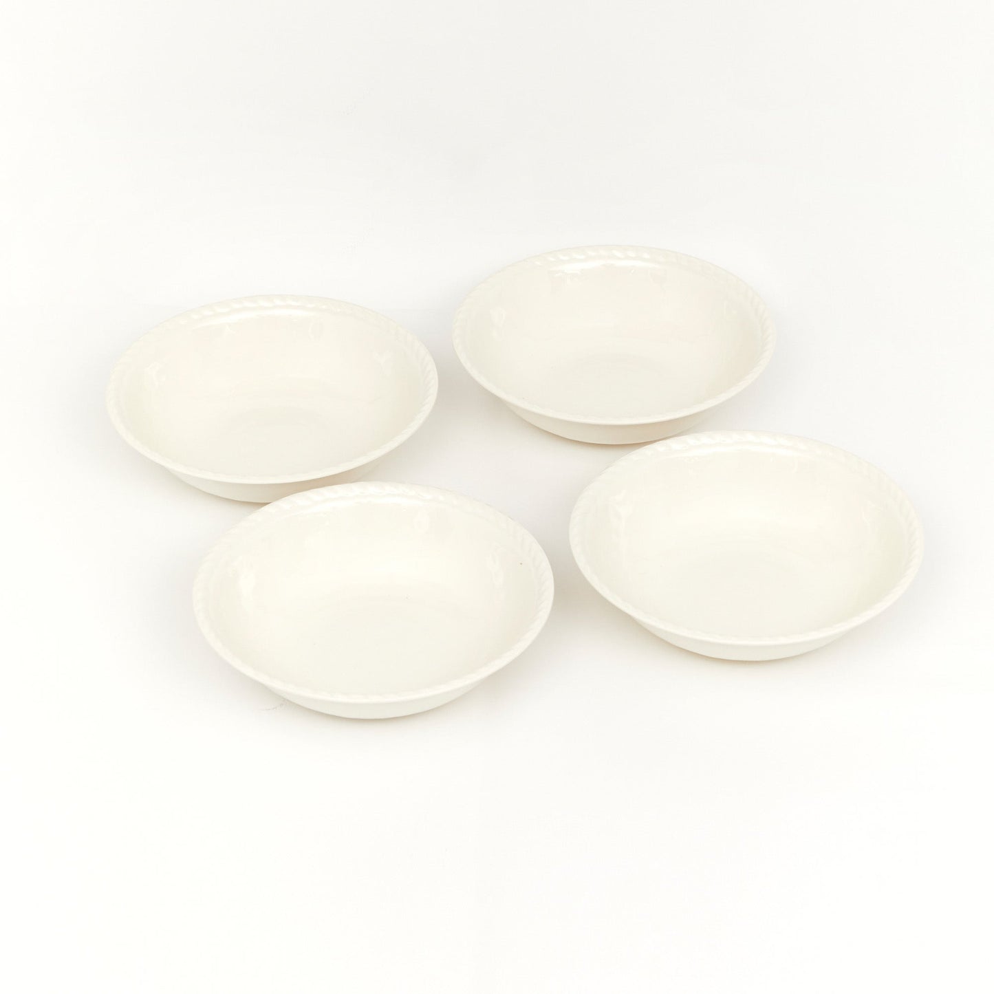 Set 4 Bowl Cordón Bowl5#Blanco