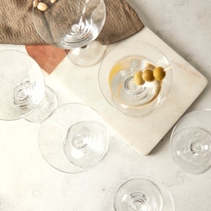 Set 6 Copas Martini Lara7#Sin Color