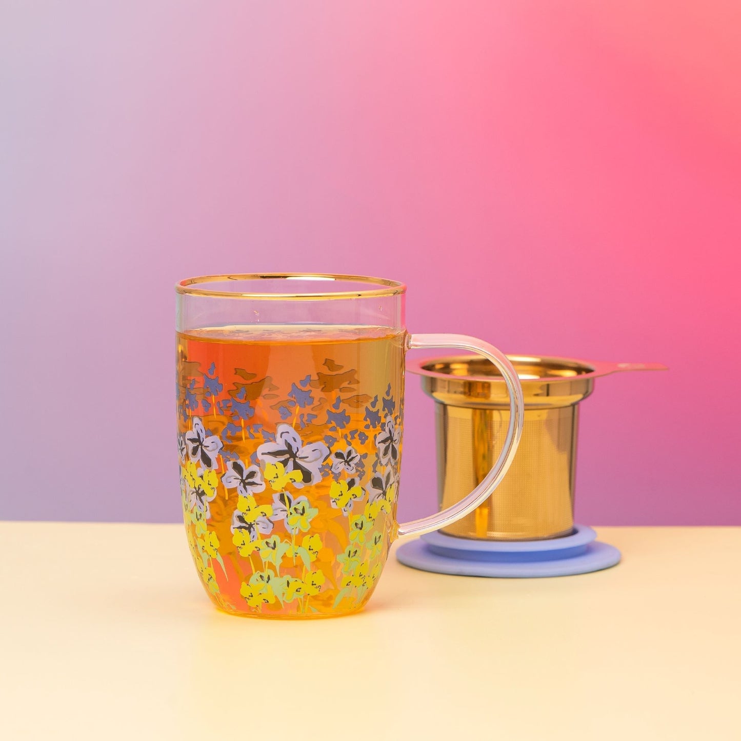 Mug Bhoro Lavender con Infusor 470 ml5#Sin Color