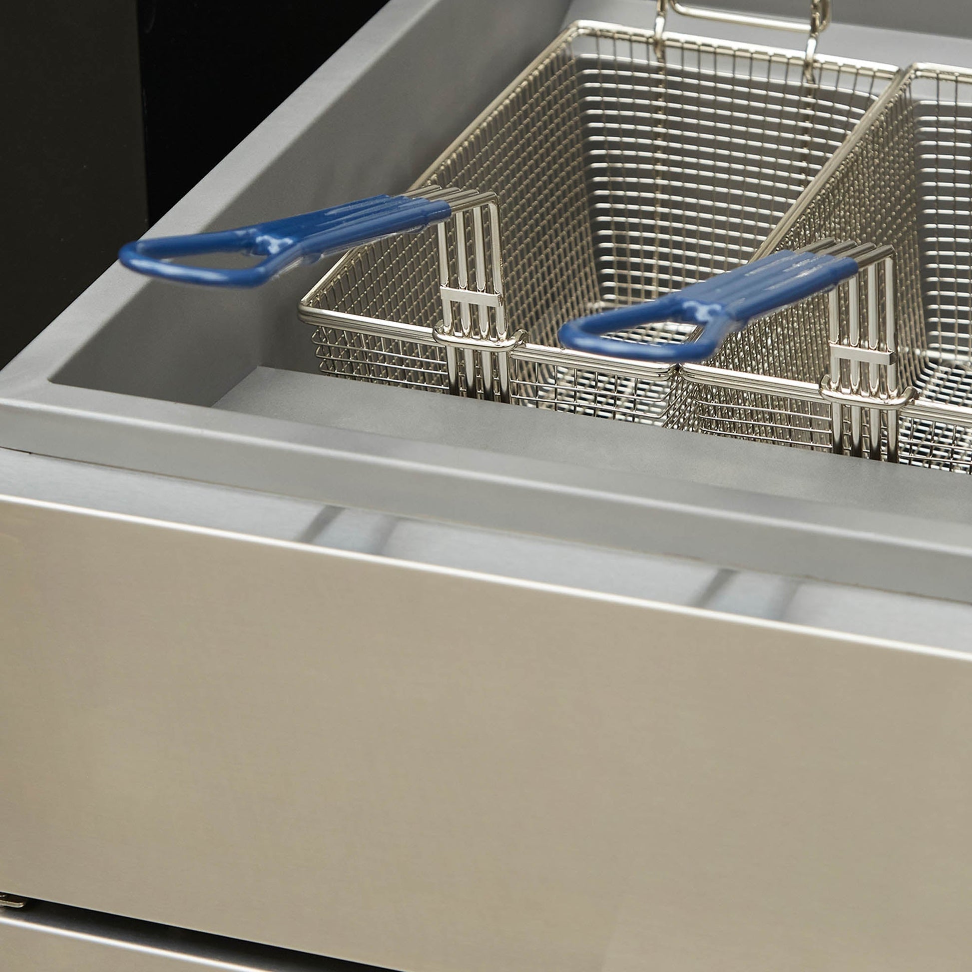 Freidora A Gas Alta Produccion 2 Canastos VFP-18PRO2#Gris