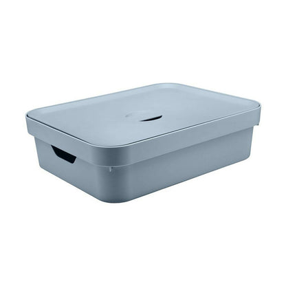Caja Cube M Con Tapa2#Blanco