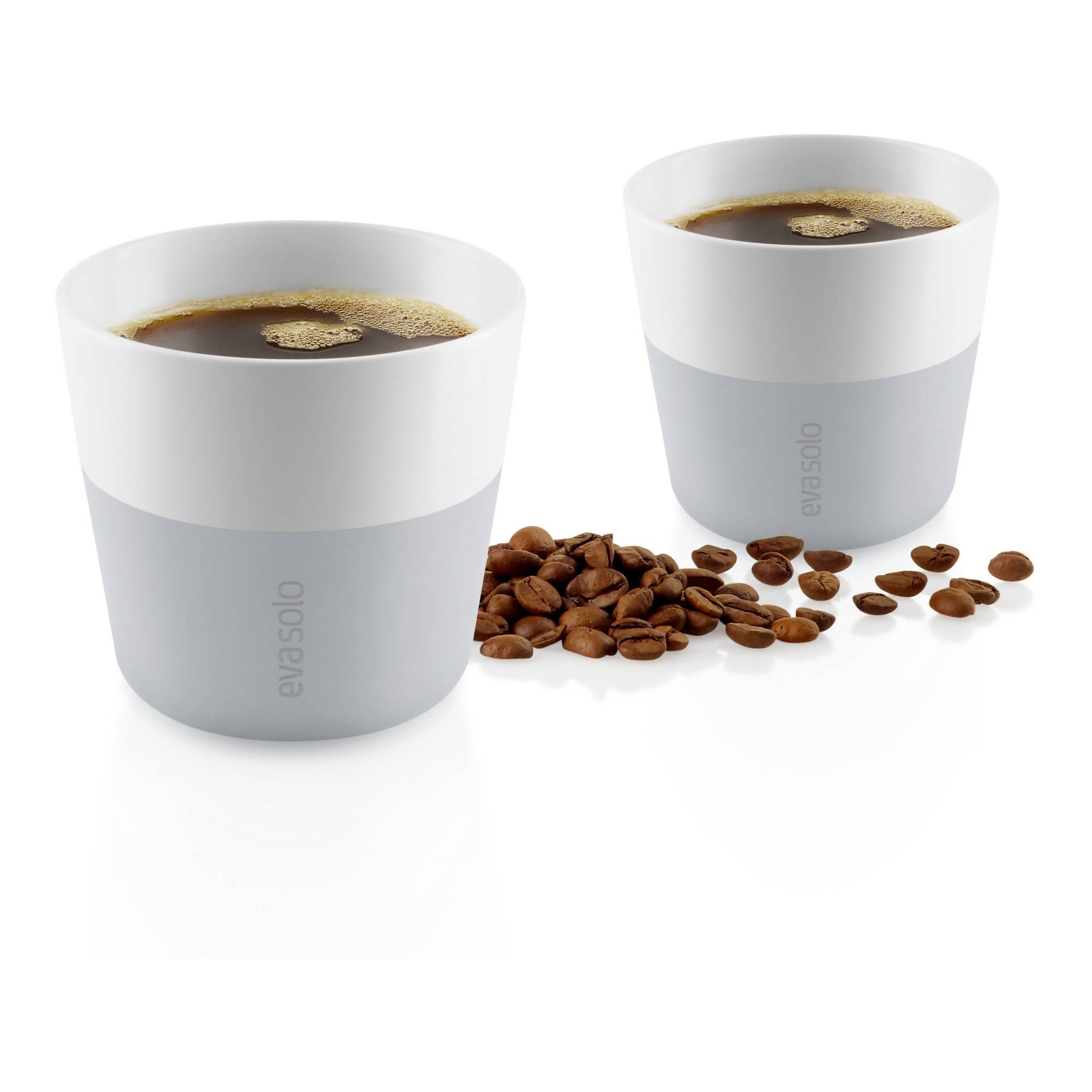 Set 2 Tazas Lungo2#Gris