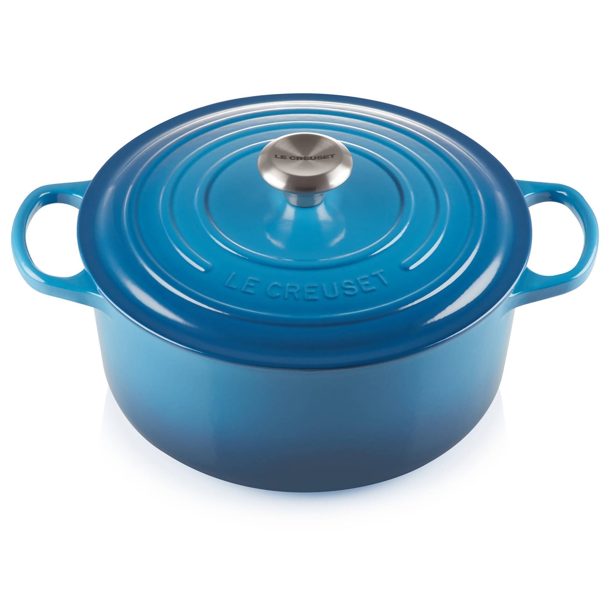 Cocotte Redonda 26 cm2#Azul