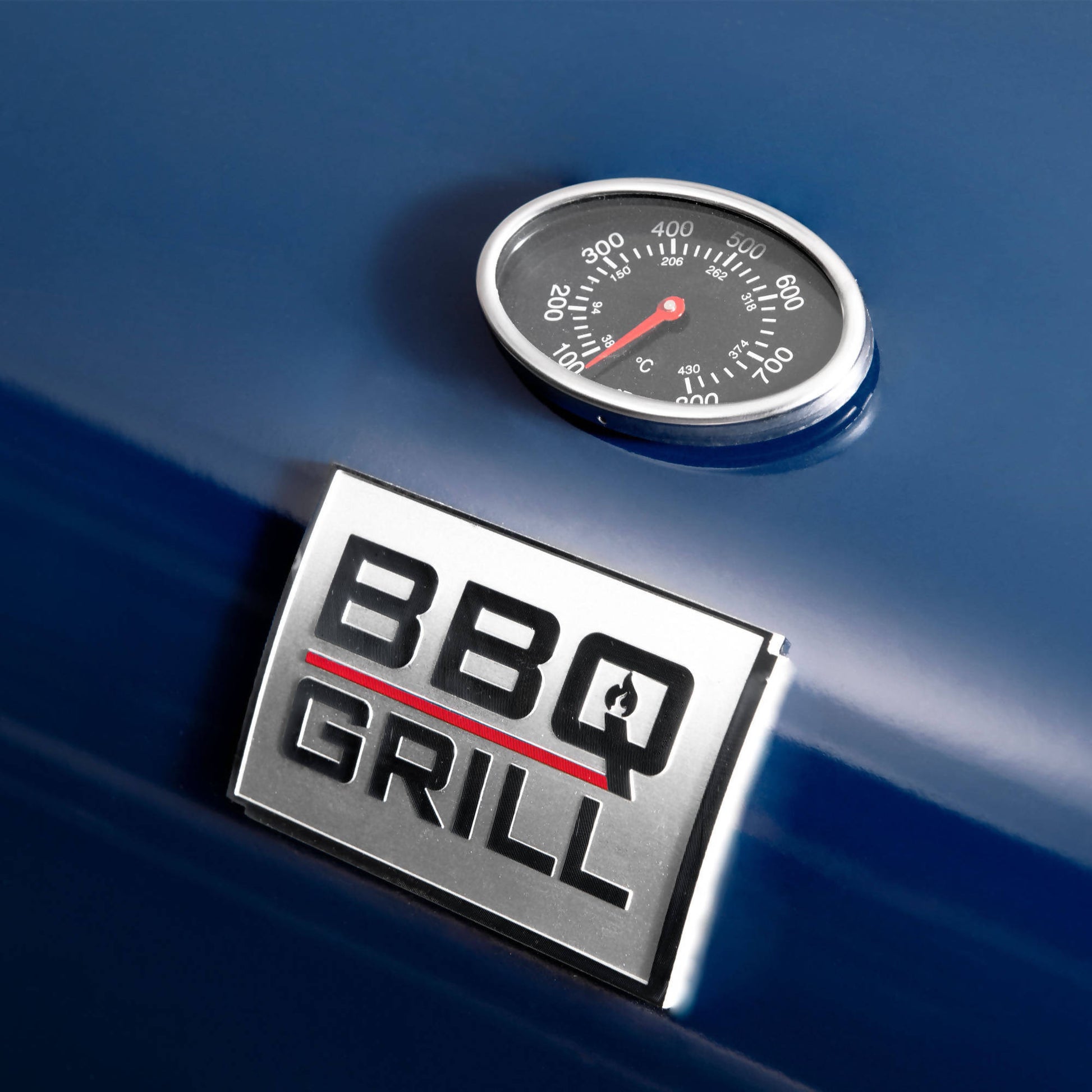 Parrilla Michigan 3 Quemadores + Quemador Lateral BBQ304GCBLUE6#Azul