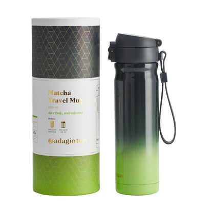 Travel Mug Matcha Glossy con Infusor 400 ml3#Verde