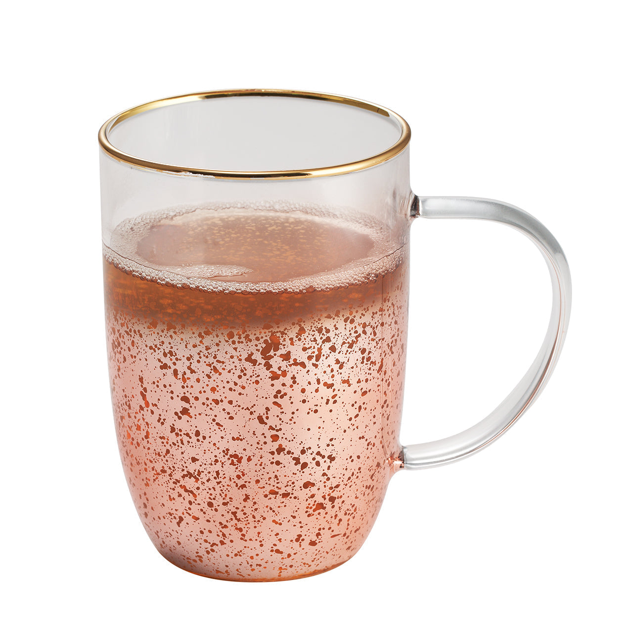 Mug Bhoro Electroplated5#Rosado