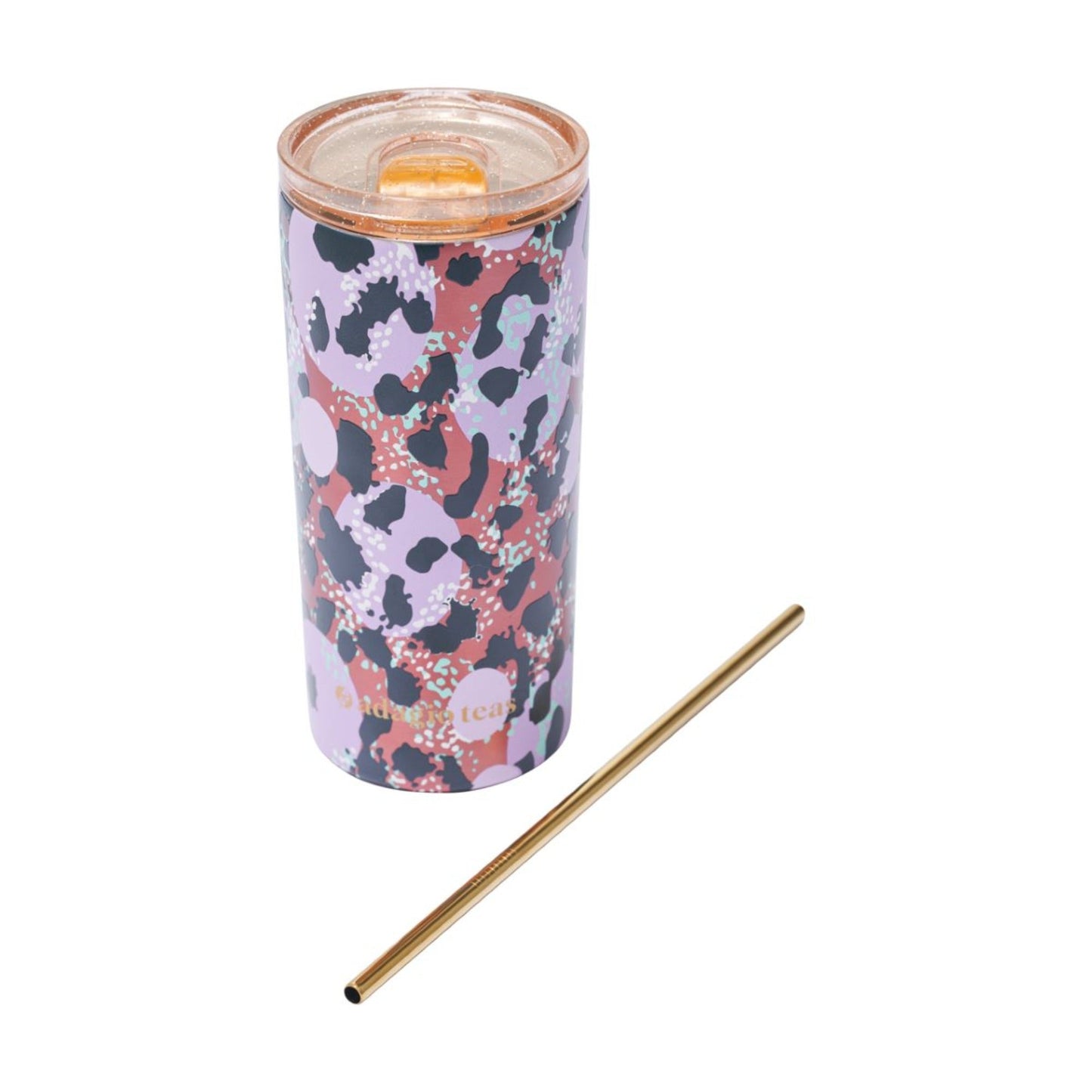 Tumbler Print Cheetah 470 ml2#Rosado