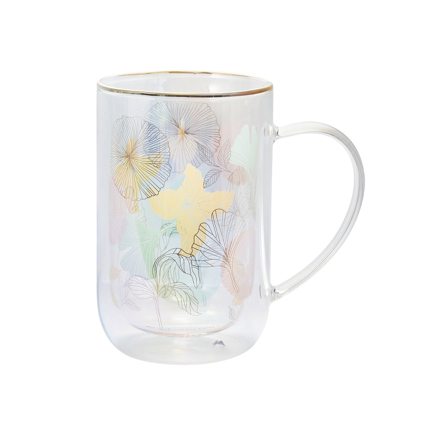 Mug Bhoro Doble Vidrio Nature 470 ml1#Sin color