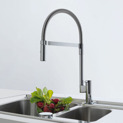 Grifería Manhattan Semi Profesional1#Acero