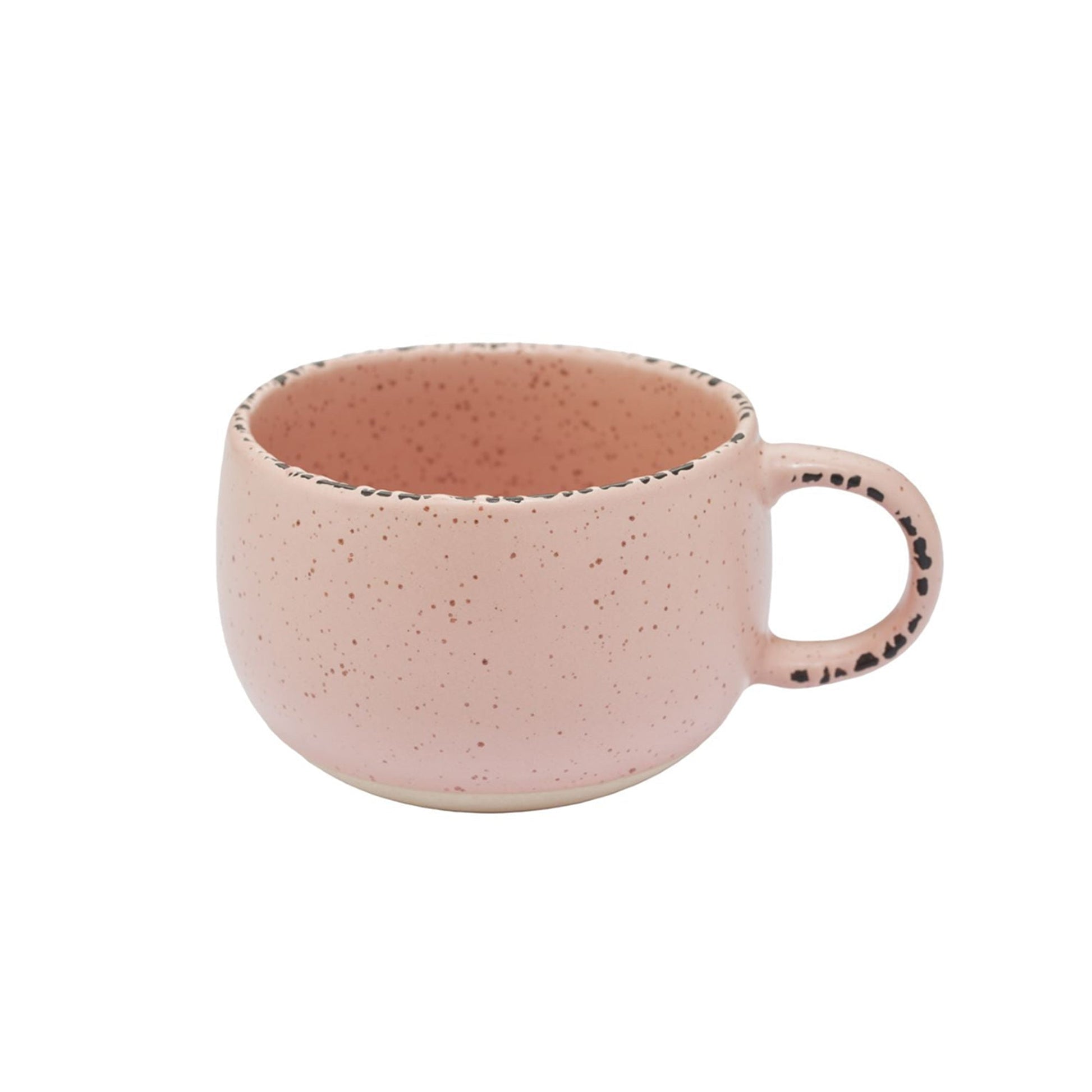 Taza Cerámica Ovalada 350 ml3#Rosado