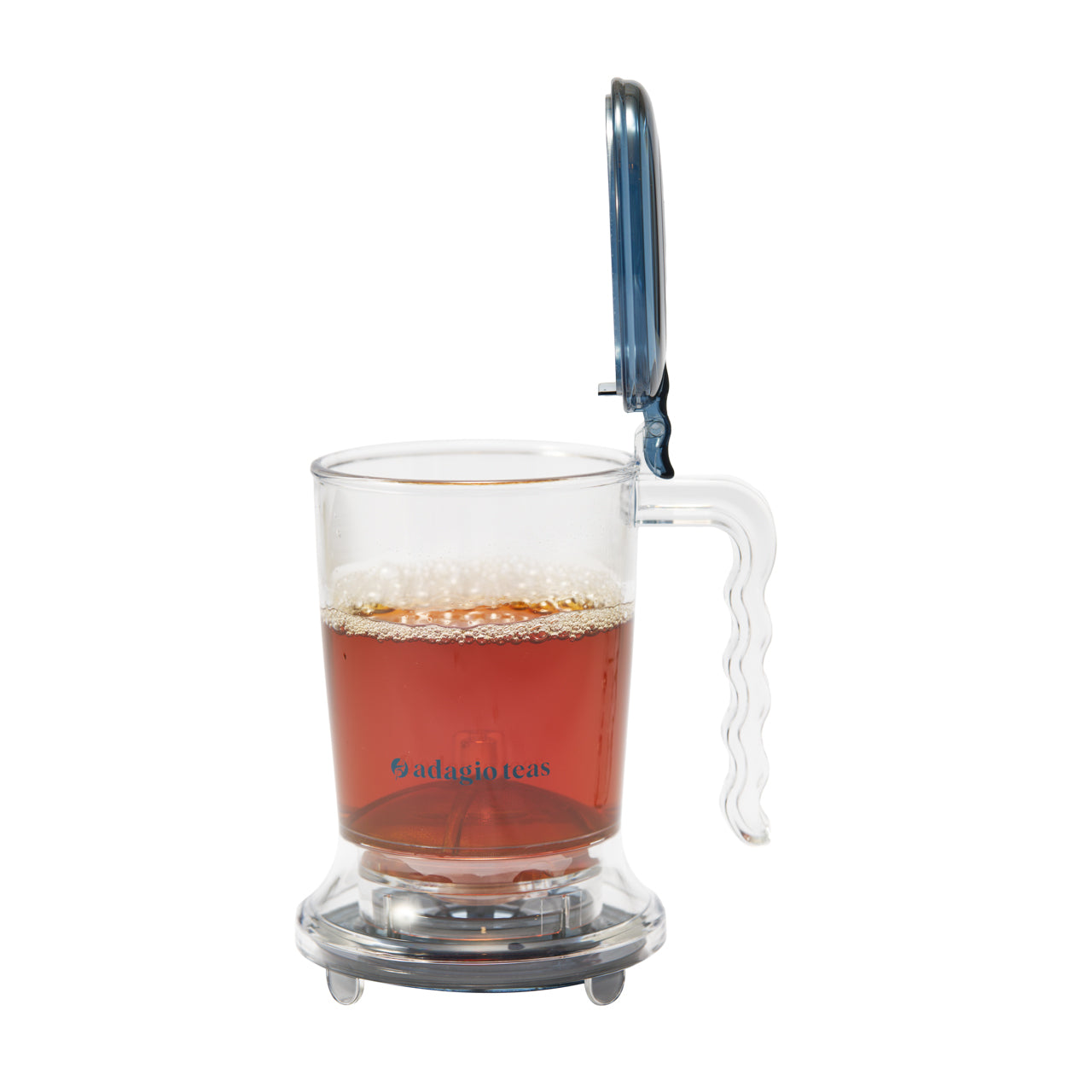 Tetera Ingenuitea Transparente 450 ml14#Azul