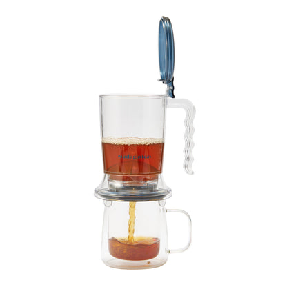 Tetera Ingenuitea Transparente 450 ml10#Azul