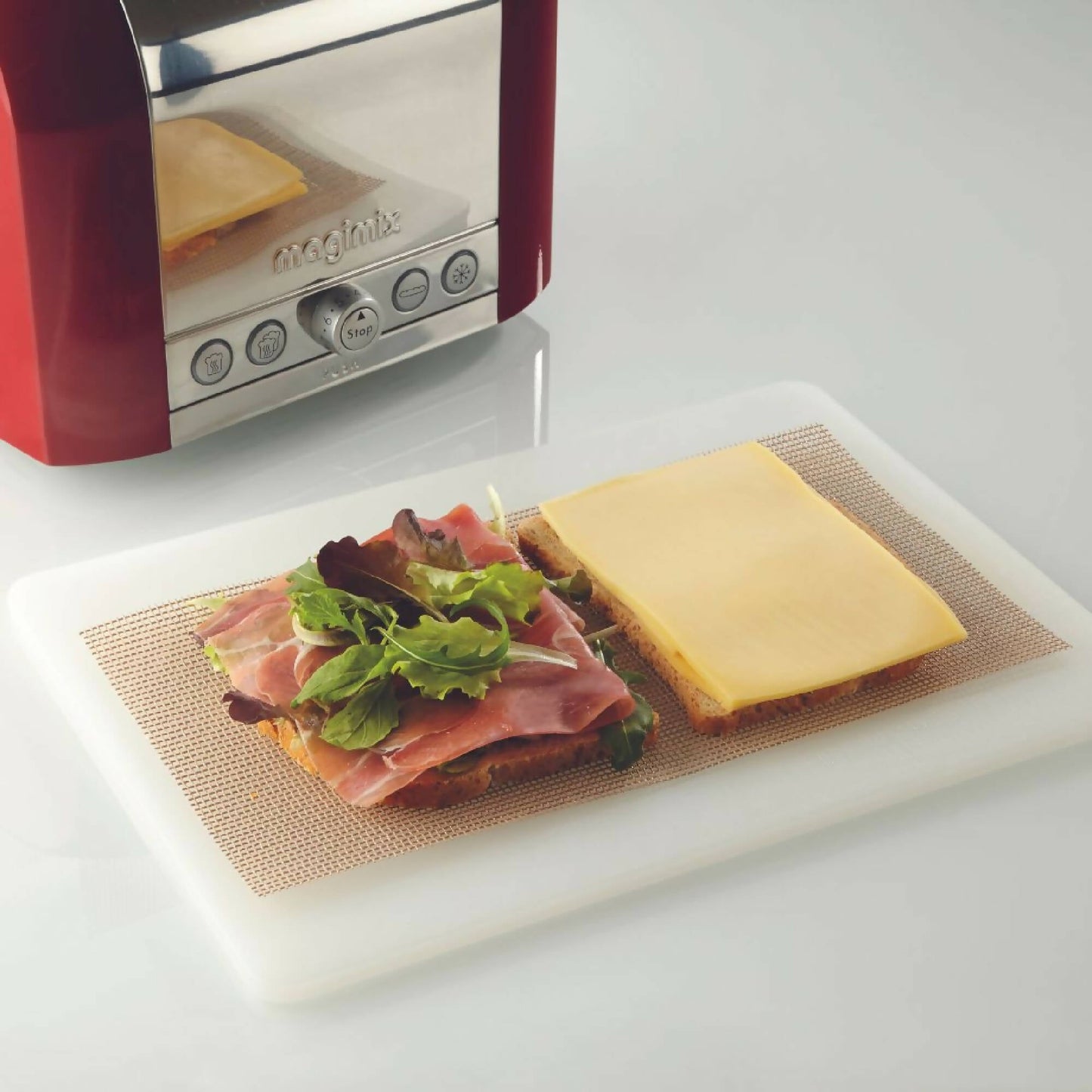 Set 2 Mallas Para Tostar Pan2#Rojo