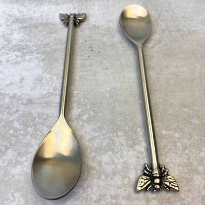 Cucharitas Abeja3#Plata