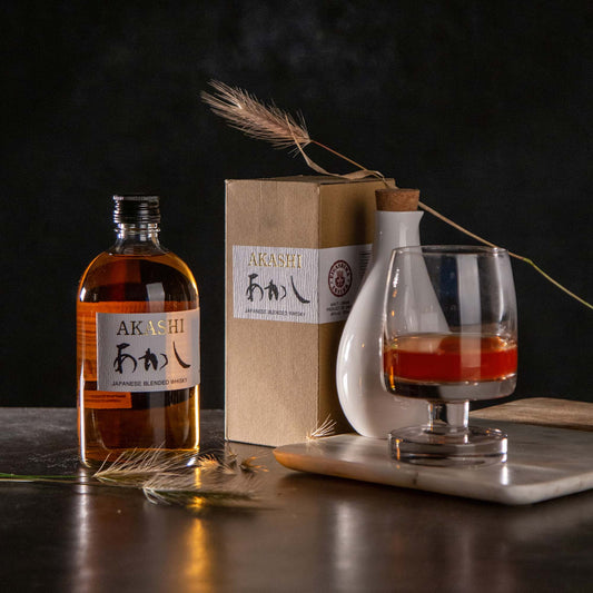 Whisky Akashi Black, Japanese Blended Whisky (500ml)1#Sin color