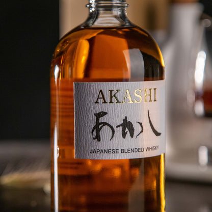 Whisky Akashi Black, Japanese Blended Whisky (500ml)3#Sin color