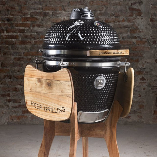 Parrilla Kamado Asador Criollo Black Label + Box1#Negro