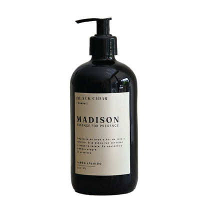 Jabón Líquido 500 Ml Black Cedar4#Negro
