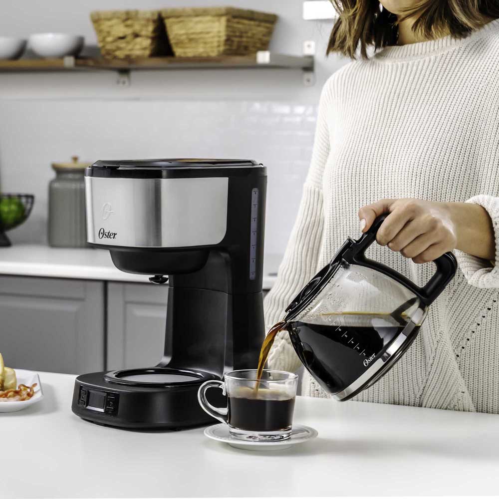 Cafetera Programable 8 Tazas BVSTDC10SS2#Gris