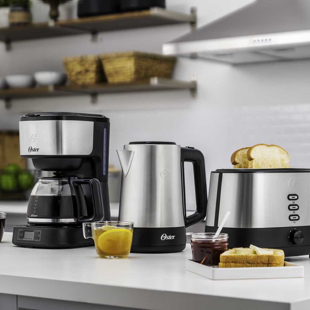 Cafetera Programable 8 Tazas BVSTDC10SS5#Gris