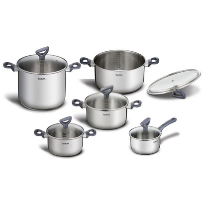 Batería 10 Piezas Daily Cook1#Acero