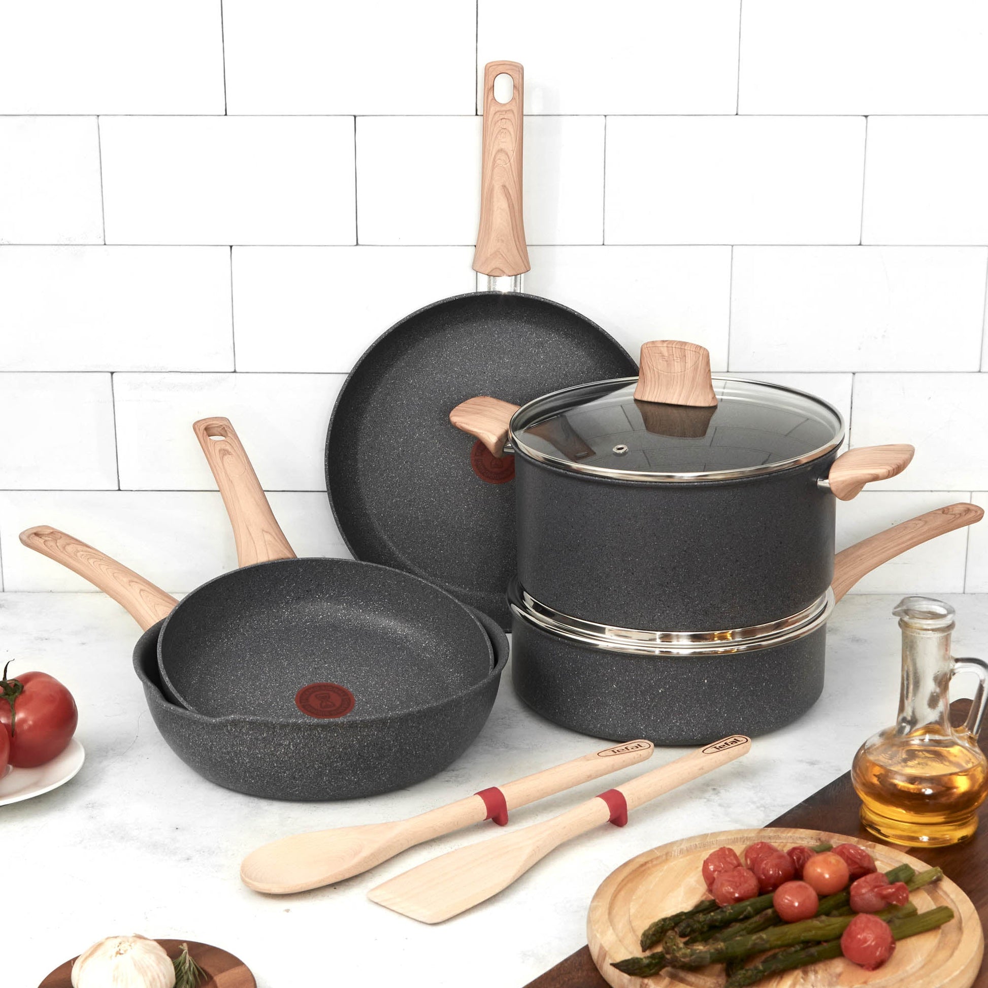 Batería 9 Piezas Natural Force1#Acero