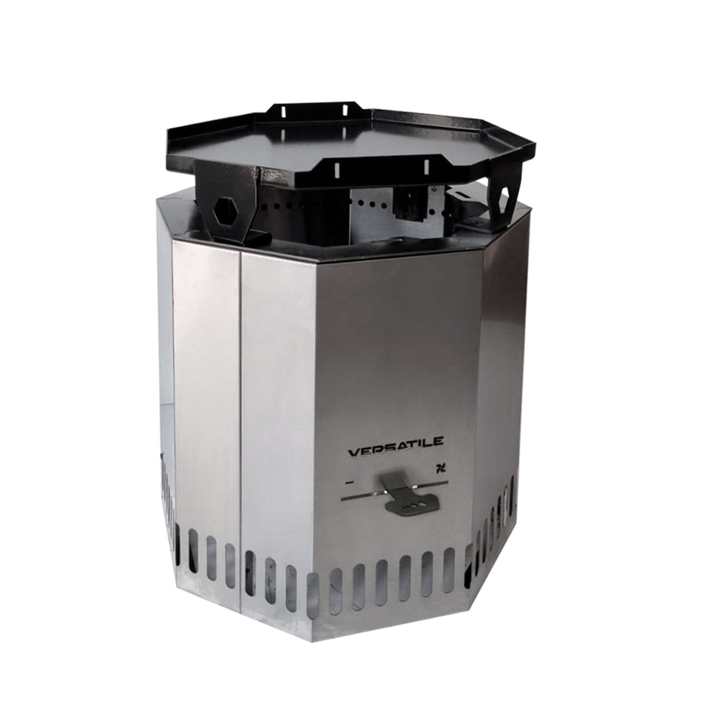 Brasero Sin Humo Plancha1#Gris Plata