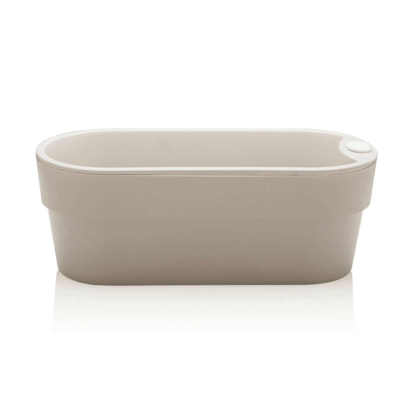 Macetero Auto Riego para Hierbas 1.75 Lts4#Beige