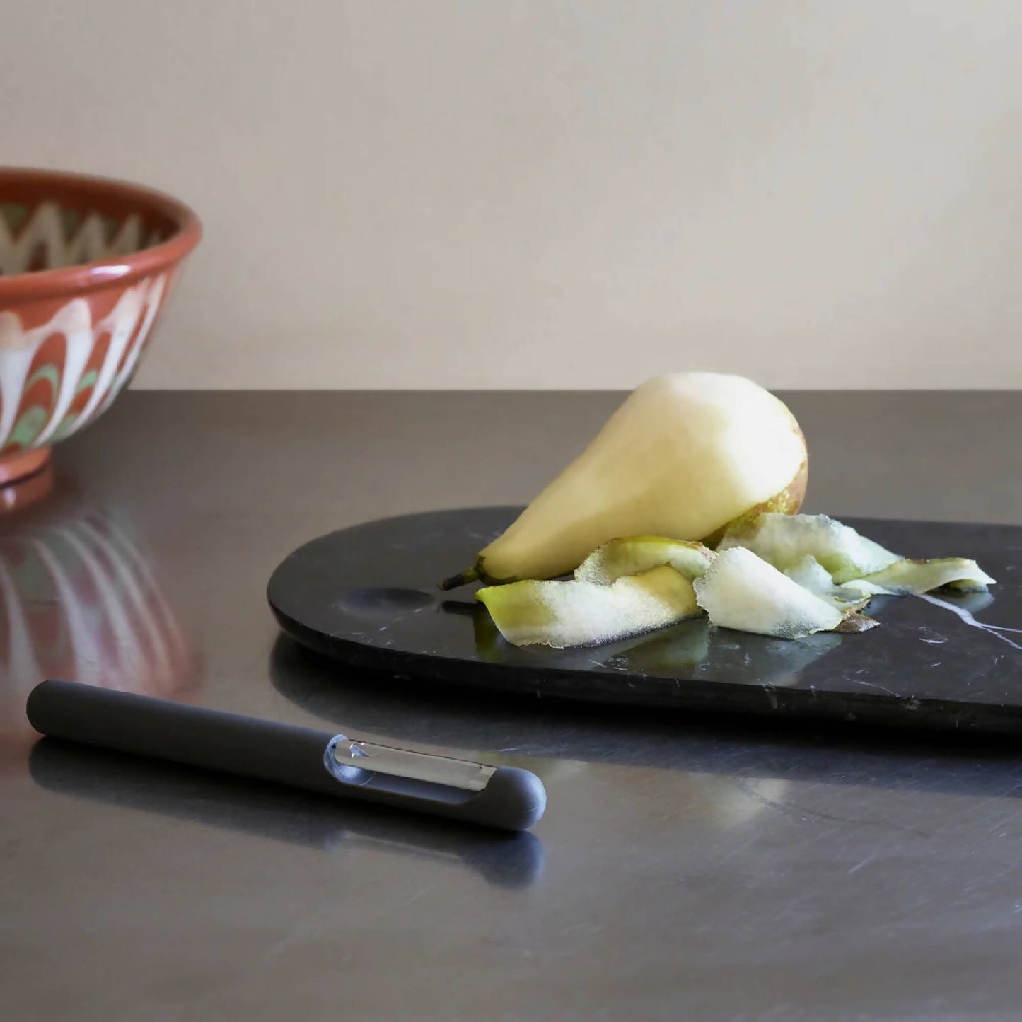 Tabla Queso Pebble2#Negro