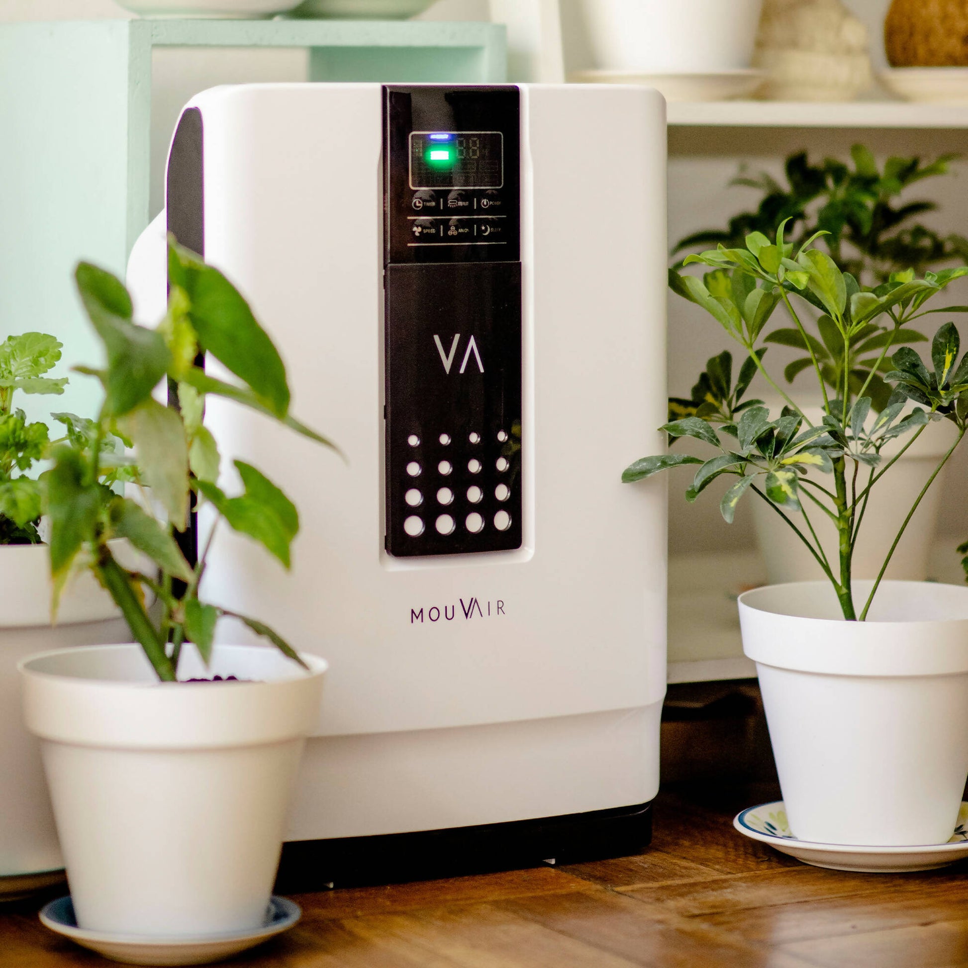 Purificador de Aire Zen con HEPA H13 + Filtros de Reemplazo HEPA H134#Blanco