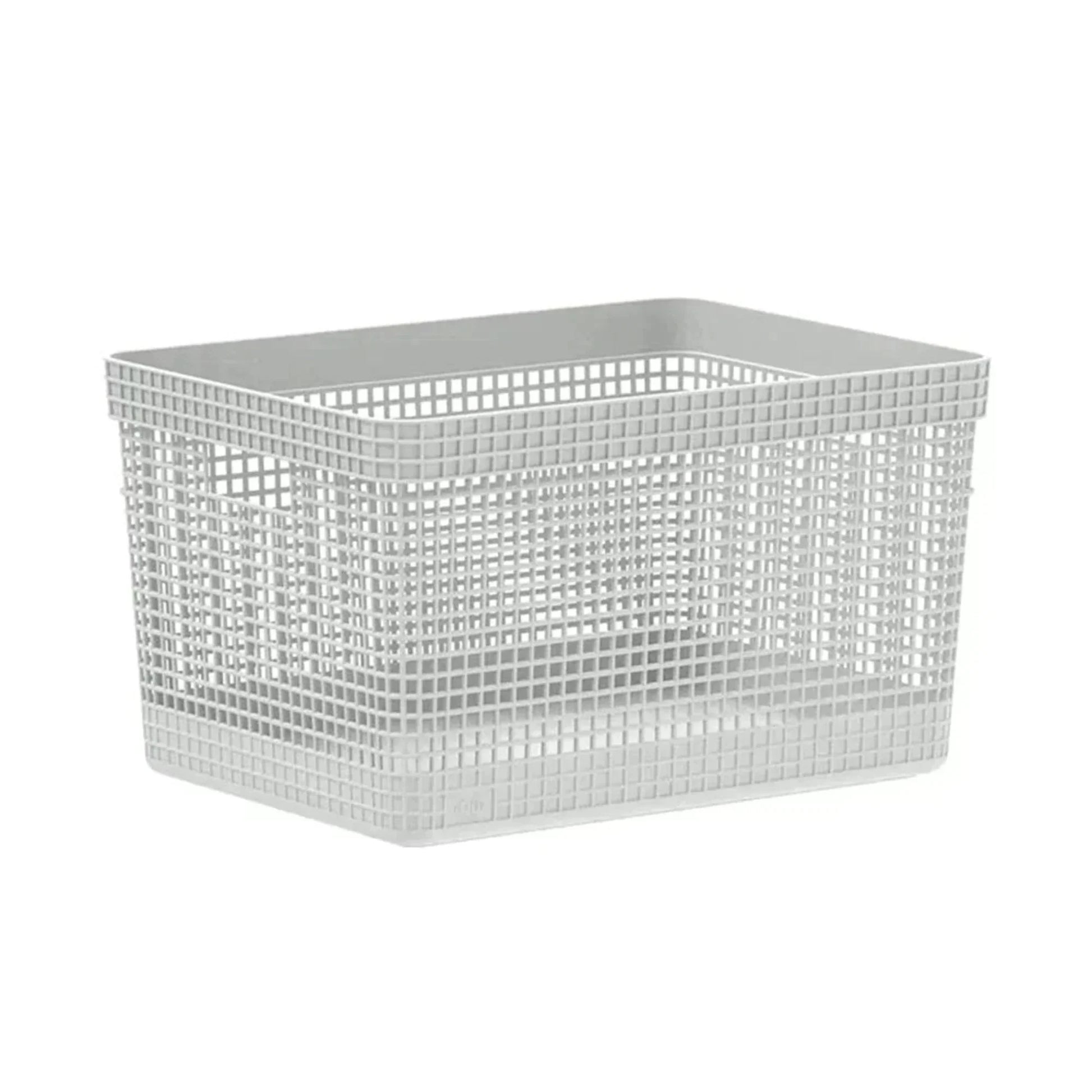 Cesta Grid Sin Tapa 20 Lts2#Blanco