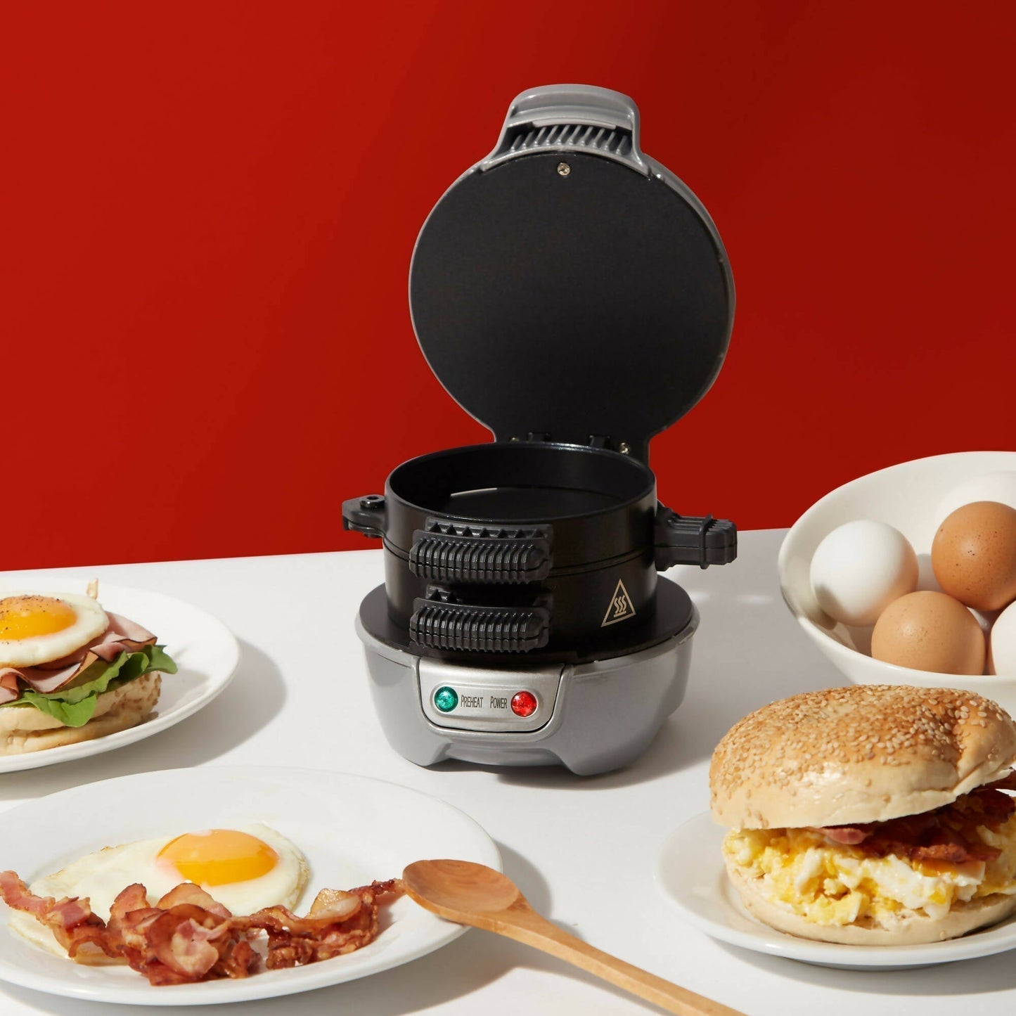 Sandwichera Breakfast Maker 25475-CL2#Gris