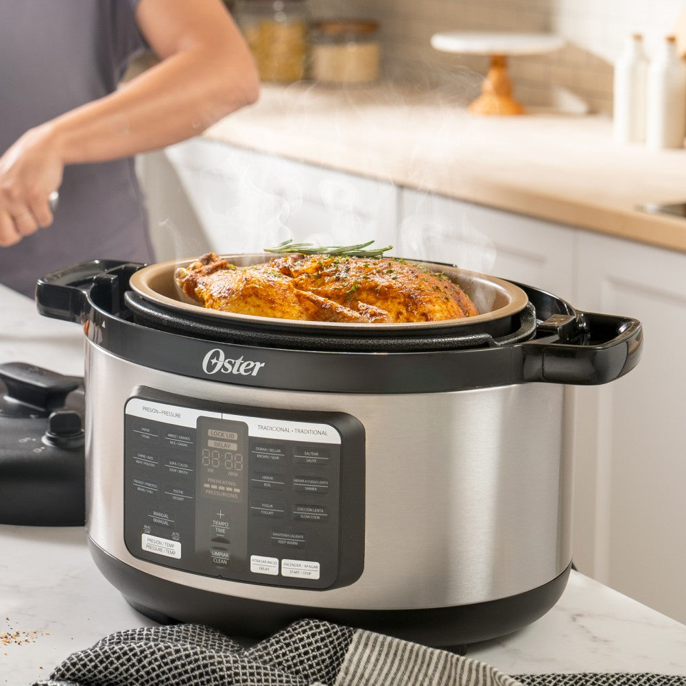 Multi Olla Rápida Ovalada 5.7 Lts 15 Funciones CKSTPCECOV576#Gris