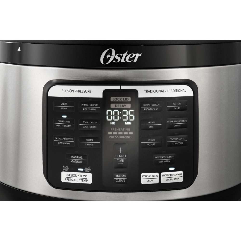 Multi Olla Rápida Ovalada 5.7 Lts 15 Funciones CKSTPCECOV577#Gris