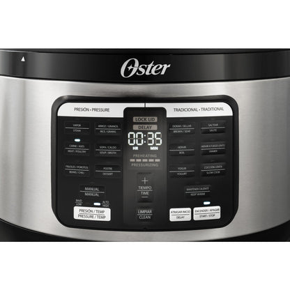 Multi Olla Rápida Ovalada 5.7 Lts 15 Funciones CKSTPCECOV577#Gris