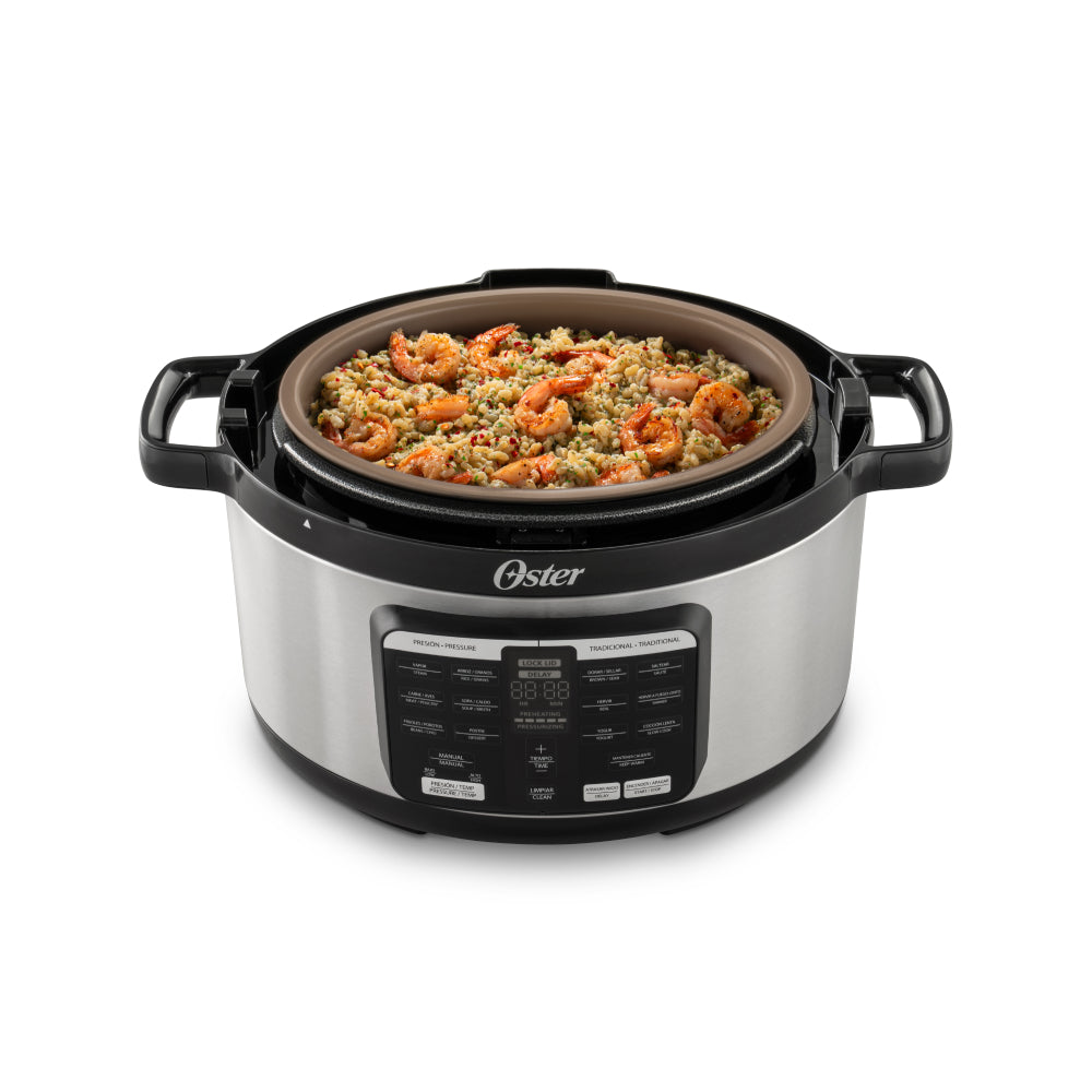 Multi Olla Rápida Ovalada 5.7 Lts 15 Funciones CKSTPCECOV575#Gris