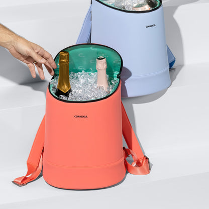 Mochila Cooler Neopreno3#Coral