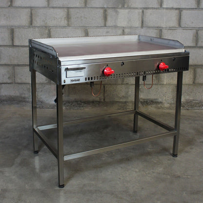 Plancha Churrasquera Inox 60X1001#Acero